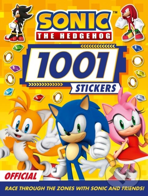 Levně Sonic the Hedgehog 1001 Stickers - Sonic The Hedgehog - kniha z kategorie Samolepky