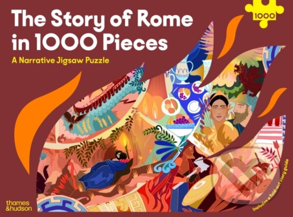Levně The Story of Rome in 1000 Pieces - Daisy Dunn - puzzle z kategorie Multi puzzle