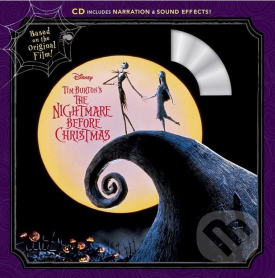 Levně Tim Burton's The Nightmare Before Christmas Book and CD - kniha z kategorie Beletria