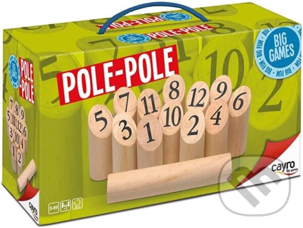 Levně Venkovní kuželky Pole - Pole - hra z kategorie Ostatné