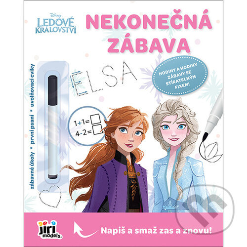 Levně Nekonečná zábava Ledové království (Napiš a smaž zas a znovu!)