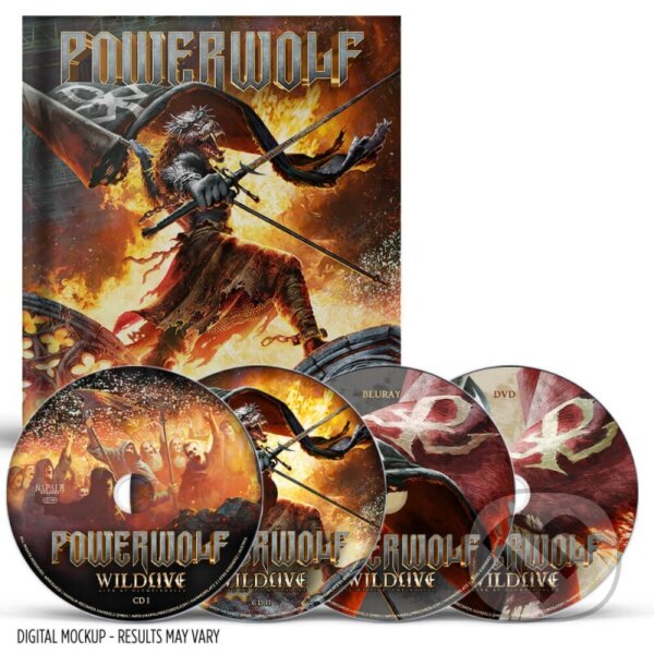 Levně Powerwolf: Wildlive (Live At Olympiahalle) (Mediabook))