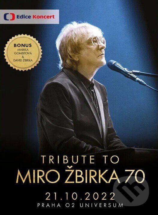 Levně Tribute To Miro Žbirka 70 - film z kategorie Hudobné dokumenty a koncerty