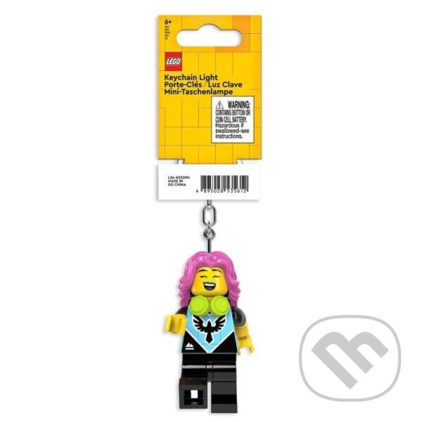 Levně LEGO Minifigures Svietiaca figúrka - Hráčka videohier