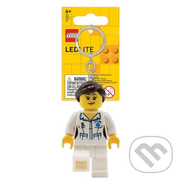 Levně LEGO Minifigures Svietiaca figúrka - Zdravotnica