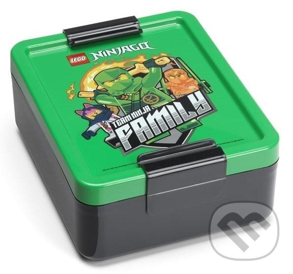 Levně LEGO Ninjago box na desiatu - zelená