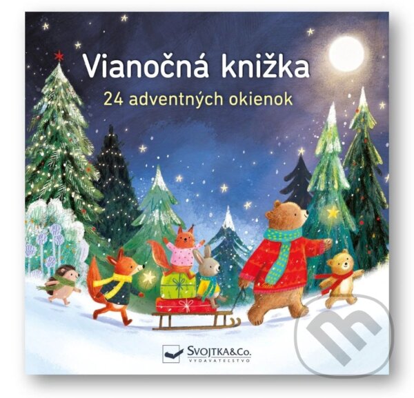 Levně Vianočná knižka (24 adventných okienok) - Ag Jatkowska (ilustrátor), Maria Hoeck - kniha z kategorie Pre deti a mládež