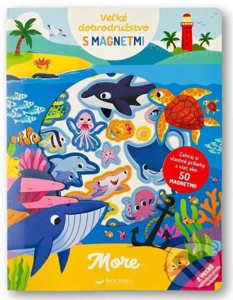 Levně Veľké dobrodružstvo s magnetmi: More - Mel Draws (ilustrátor) - kniha z kategorie Naučné knihy