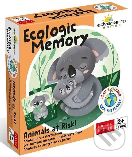 Levně Ecologic Memory Zvířata v ohrožení - hra z kategorie Ostatné