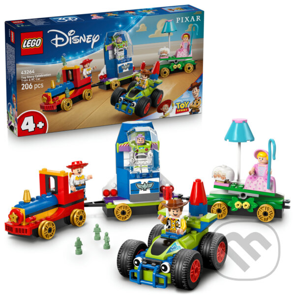 Levně LEGO® Disney™ 43264 Slávnostný vláčik a Autíčko z Toy Story - hra z kategorie Ostatné