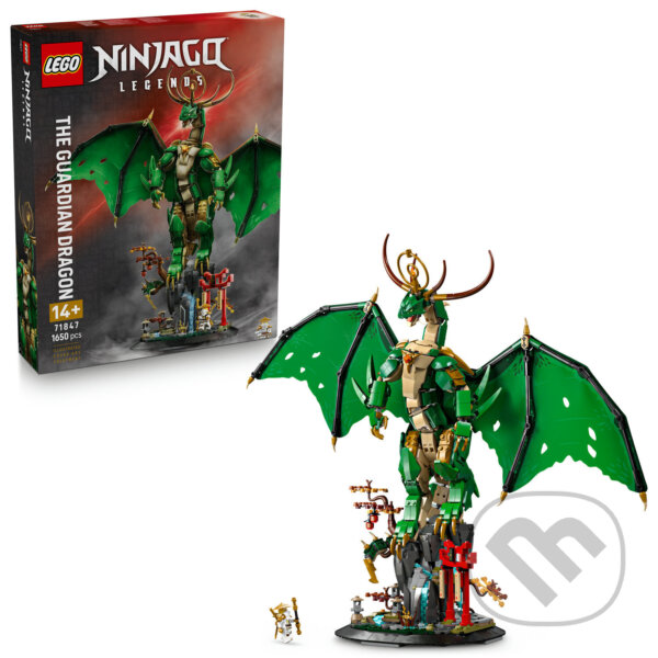 Spoločenská hra: LEGO® NINJAGO® 71847 Strážny drak (LEGO). LEGO, 2025