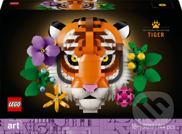 Levně LEGO® Art 31217 Kolekcia zvierat – Tiger - hra z kategorie Ostatné
