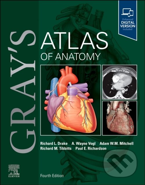 Levně Gray's Atlas of Anatomy (Fourth Edition) - A. Wayne Vogl, Richard Tibbitts, Richard L. Drake, Paul Richardson, Adam W. M. Mitchell - kniha z…