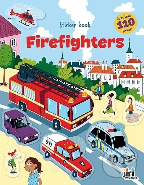 Kniha: Sticker book Firefighters (Jiří Models). Jiří Models, 2025