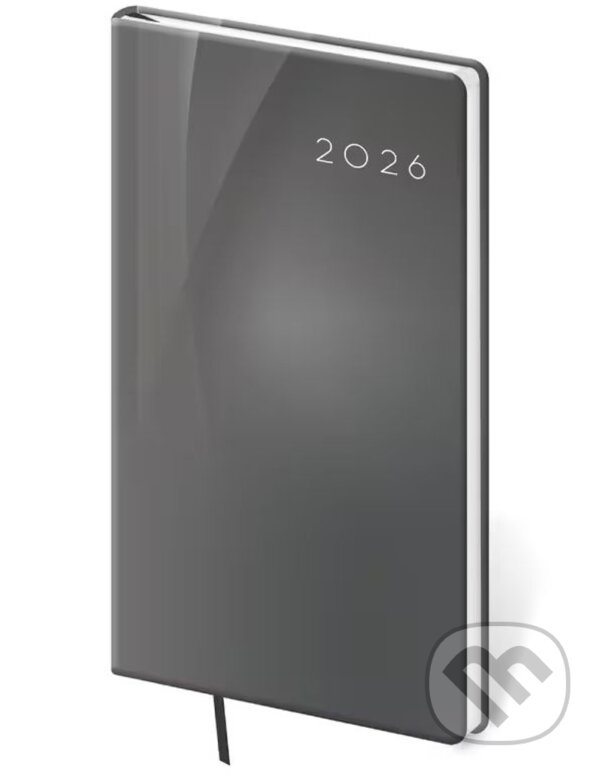 Levně Kapesní diář 2026 Vario Grey design