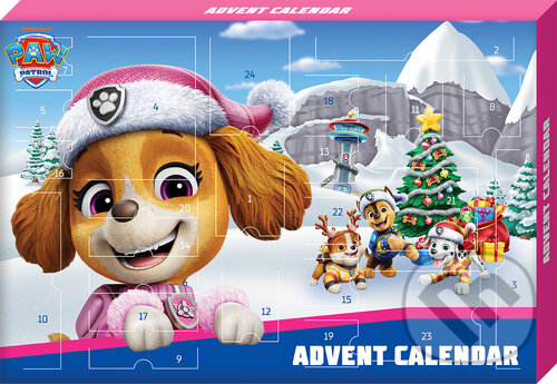 Levně Advent calendar: PAW patrol (pink) - hra z kategorie Hry pre deti