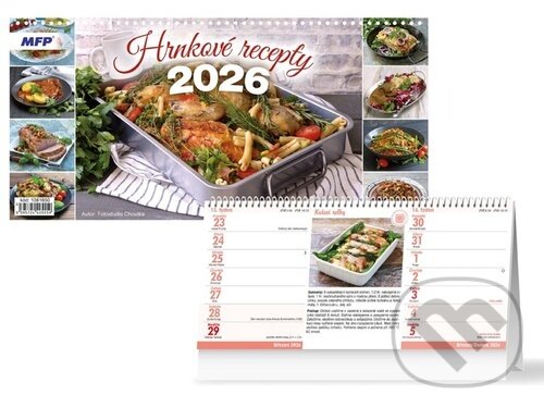 Levně Stolní kalendář Hrnkové recepty 2026