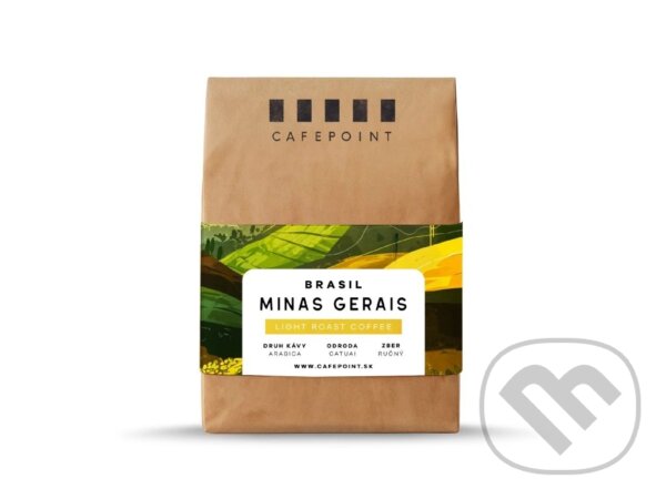 Levně Cafepoint Brasil Minas Gerais 200g (zrnková káva na filter)