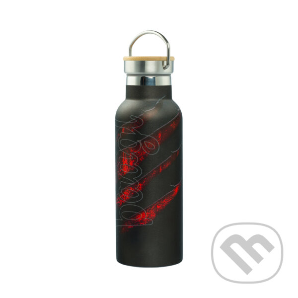 Levně Termofľaša s bambusovým viečkom Baagl Láva (500 ml)