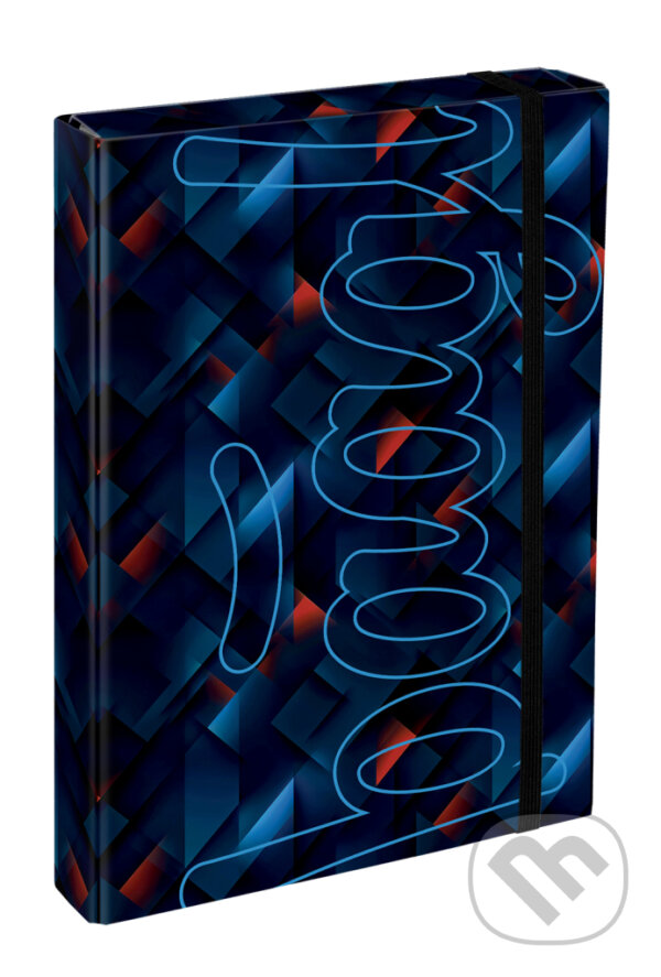 Levně Dosky na školské zošity Baagl Indigo (A4 Jumbo)