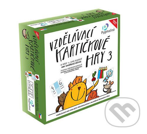 Levně Vzdělávací kartičkové hry 3 - Ivana Obermajerová - hra z kategorie Vzdelávacie hry