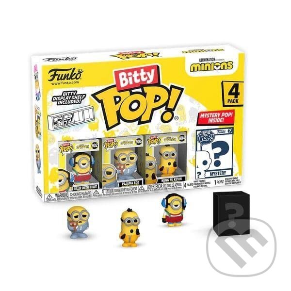 Levně Funko Bitty POP: Minions Roller Skating Stuart 4-pack