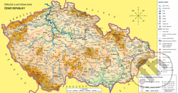 Levně Náhradní mapa k učebnici Vlastivěda 4 - Poznáváme naši vlast - kniha z kategorie 2. stupeň