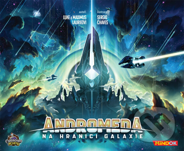 Spoločenská hra: Andromeda: Na hranici galaxie (Luke Laurie a Maximus Laurie)