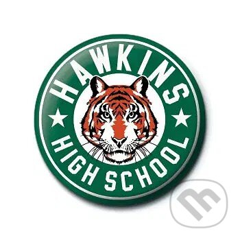 Placka Stranger Things - Hawkins High School (Pyramid International). Pyramid International, 2021