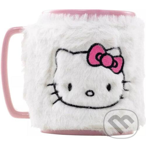 Levně Hrnček s návlekem Hello Kitty