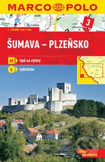Kniha: Šumava-Plzeňsko 3 - mapa 1:100 000 (Marco Polo). Marco Polo