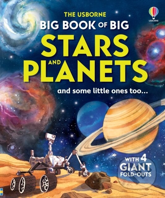 Levně Big Book of Big Stars and Planets - Emily Bone, Fabiano Fiorin (ilustrátor) - kniha z kategorie Naučné knihy