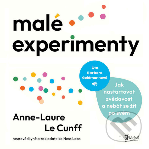 Audiokniha: Malé experimenty (Anne-Laure Le Cunff). Jan Melvil publishing, 2025