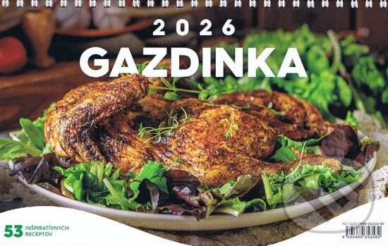 Levně NOTIQUE Stolový kalendár Gazdinka 2026 (53 inšpiratívnych receptov)