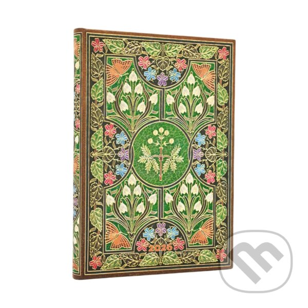 Paperblanks - týždenný diár Poetry in Bloom 2026 (Paperblanks). Paperblanks, 2025