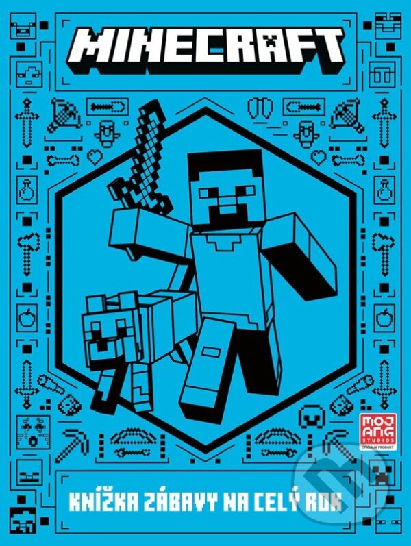Levně Minecraft: Knížka zábavy na celý rok - kolektív autorov - kniha z kategorie Hravé úlohy