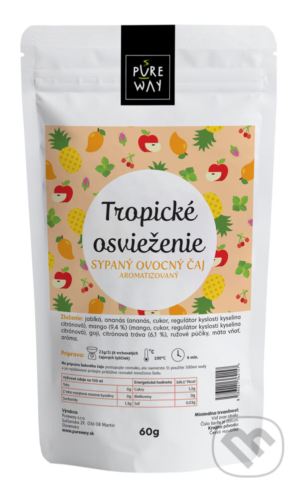 Levně Tropické osvieženie (sypaný ovocný čaj aromatizovaný)