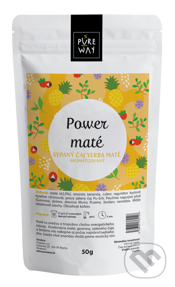 Kniha Power Maté