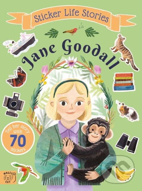 Kniha: Jane Goodall (Evie Daye). Magic Cat, 2025