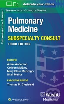 Levně Washington Manual Pulmonary Medicine Subspecialty Consult - kniha z kategorie Kardiológia a Angiológia