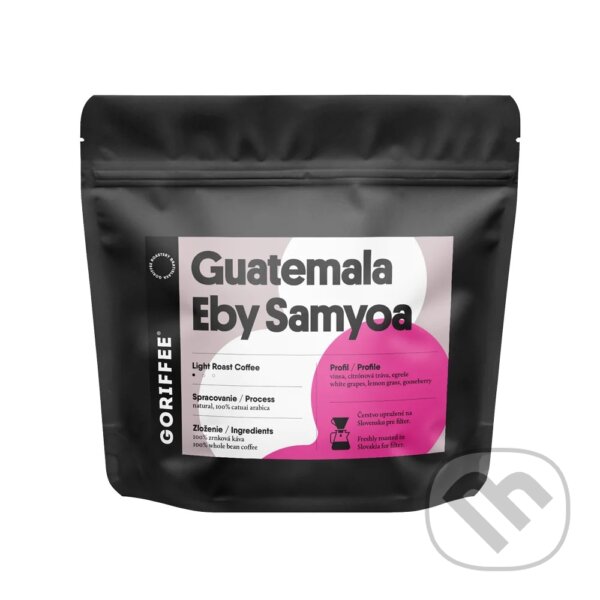 Kávy a čaje: Guatemala Eby Samyoa natural (Goriffee). Goriffee, 2025