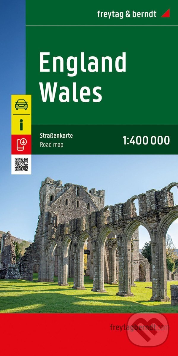 Levně Anglicko, Wales 1: 400 000 - kniha z kategorie Mapy Európy