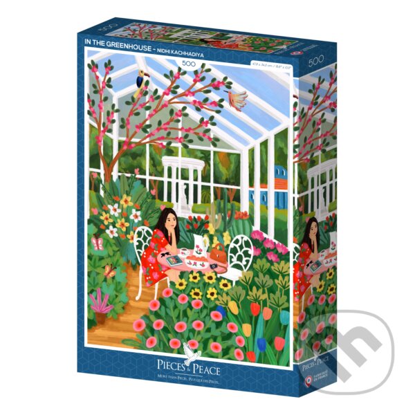 Levně V skleníku - Nidhi Kachhadiya - puzzle z kategorie Ostatné