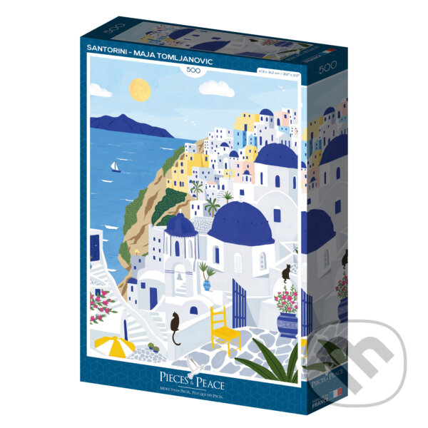 Levně Santorini, Grécko - Maja Tomljanovic - puzzle z kategorie Prírodné scenérie