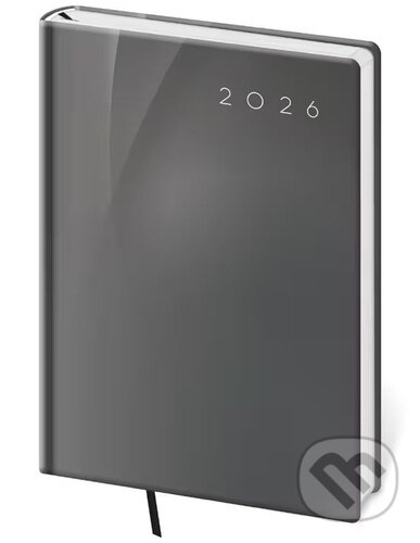 Levně Týdenní diář 2026 A5 Vario Grey design