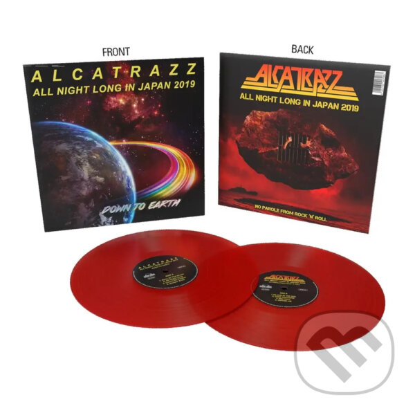 Levně Alcatrazz: All Night Long In Japan 2019 (Red) LP (2 LP)