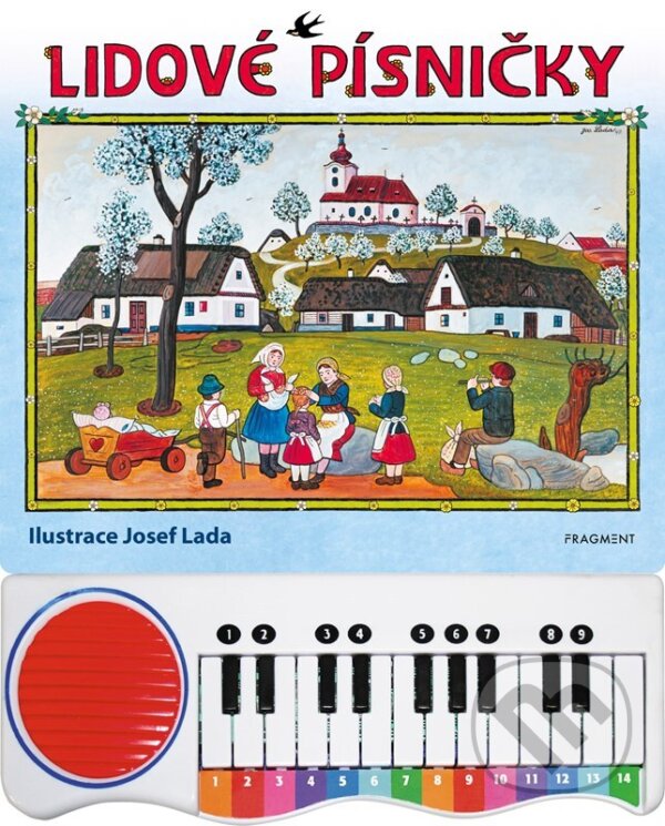Levně Lidové písničky s piánkem - Josef Lada - kniha z kategorie Umenie, dizajn a architektúra