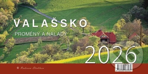 Stolní kalendář Valašsko 2026 (Radovan Stoklasa). Justine, 2025