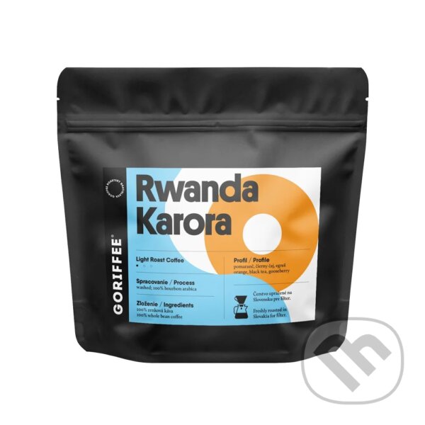 Kávy a čaje: Rwanda Karora washed (Goriffee). Goriffee, 2025