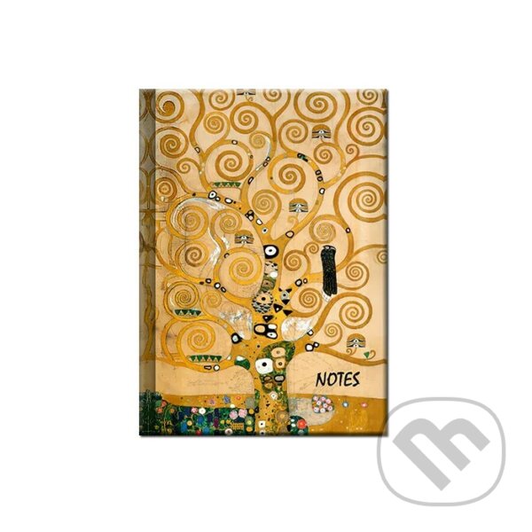 Levně Notes Mini - Klimt (linajkovaný)